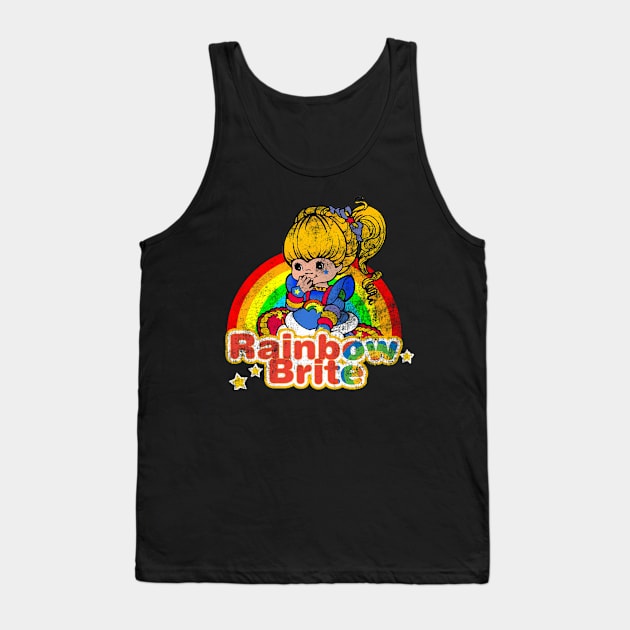 Rainbow Brite 1983 Tank Top by Lani A Art